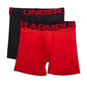 NWT 2PK Under Armour Boxerjock Briefs 5XL
